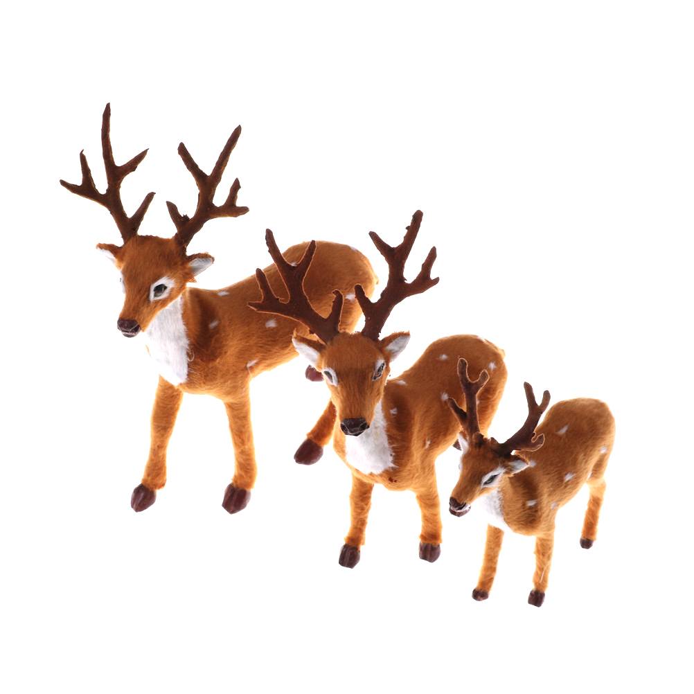 Nutcracker Figurine - Nieuwe Kerst Simulatie Pluche Rendier Xmas