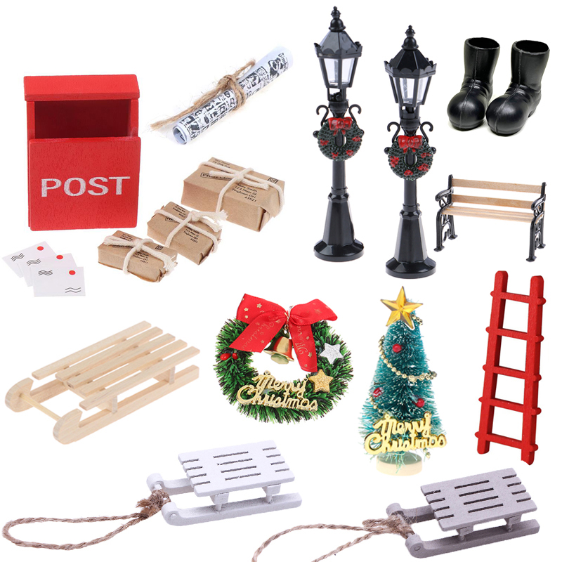 Nutcracker Figurine - 1 STKS Miniatuur Kerst Mini Opknoping