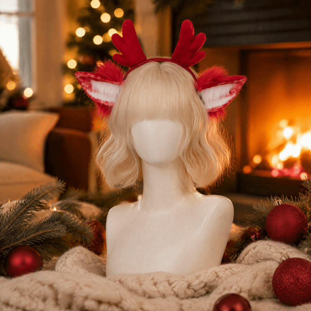 Reindeer Antlers Headband - Hertengewei hoofdband Kerstmis elanden feestjurk hertenoren