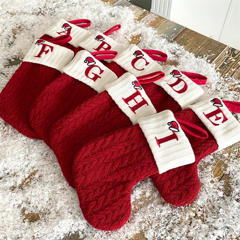 Kerstsokken Breien Sneeuwvlok  - Christmas Stocking Hanging recensie en prijs