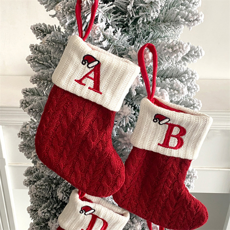 Kerstsokken Breien Sneeuwvlok  - Christmas Stocking Hanging recensie en prijs