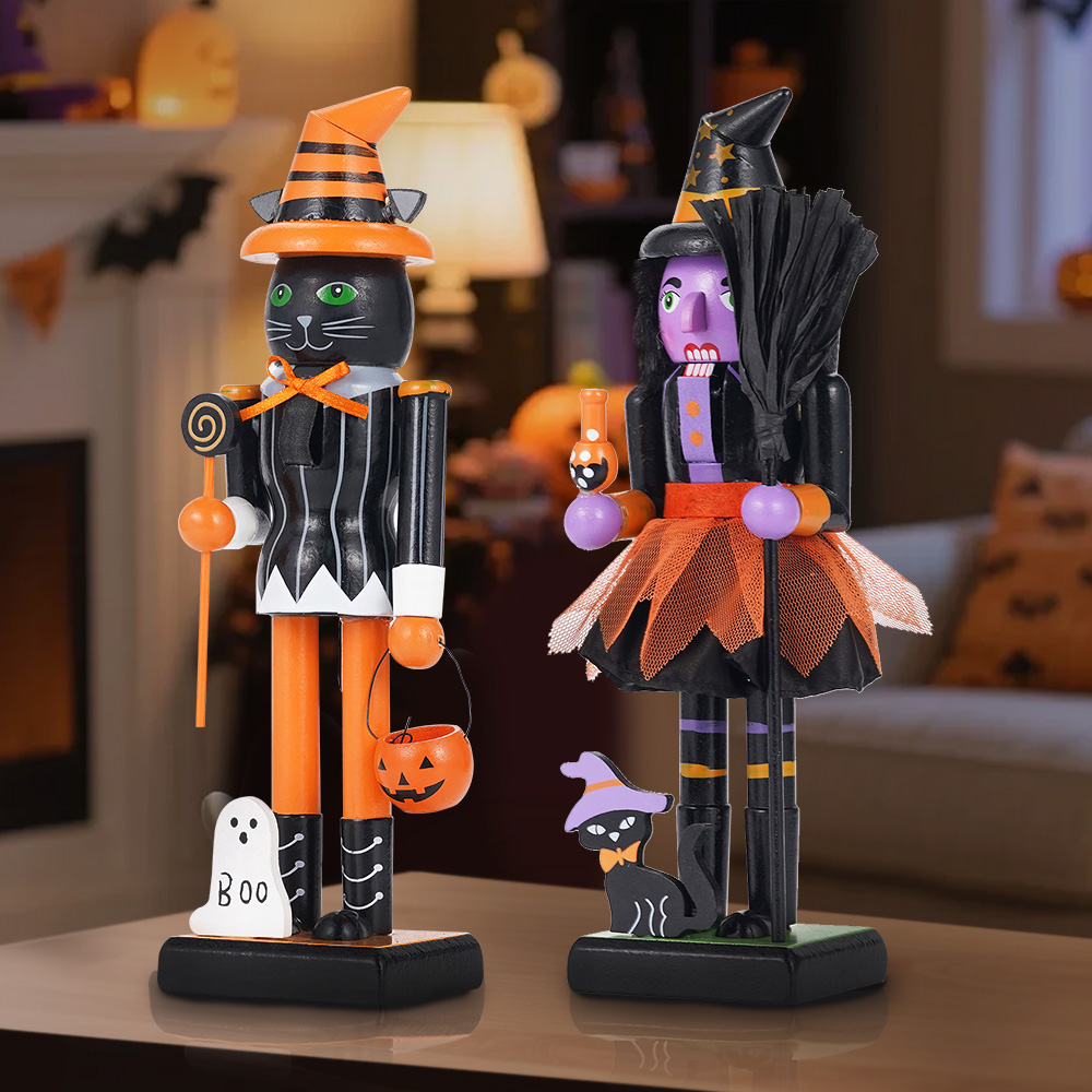 Halloween houten notenkraker f - Nutcracker Figurine recensie en prijs