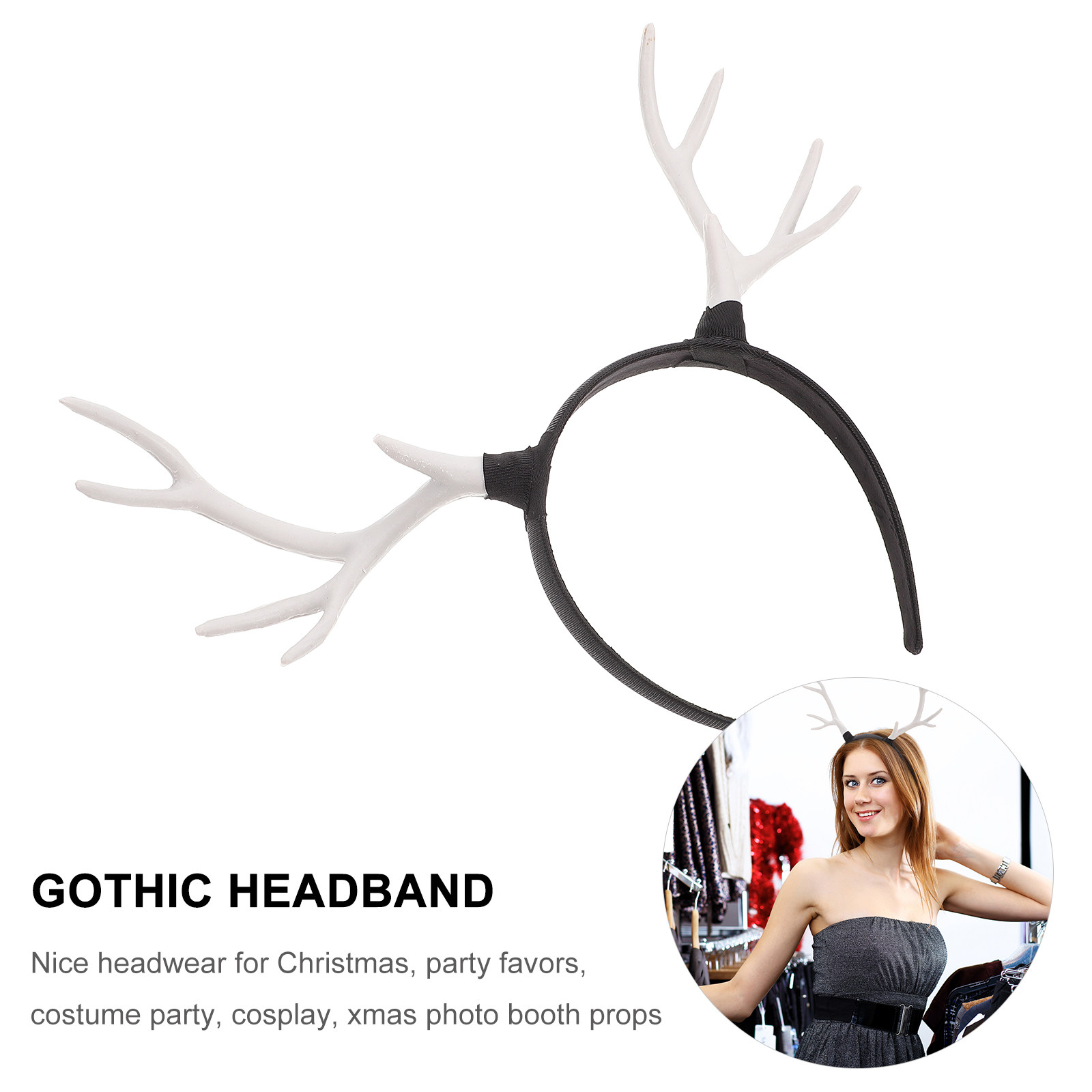 1 Stuks Schattige Rendiergewei - Reindeer Antlers Headband recensie en prijs