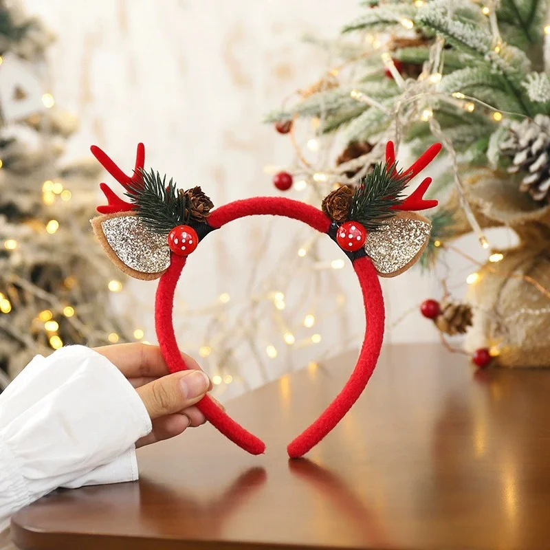 1Pc Kerst Hoofdbanden Kerstfee - Reindeer Antlers Headband recensie en prijs