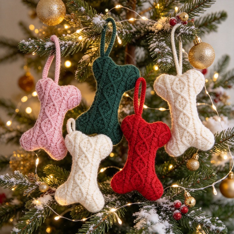 Multicolor kabelgebreide, botv - Christmas Stocking Hanging recensie en prijs