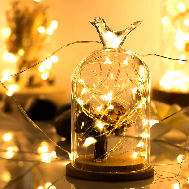 LED-lichtsnoeren, op batterije - Led Fairy String Lights recensie en prijs